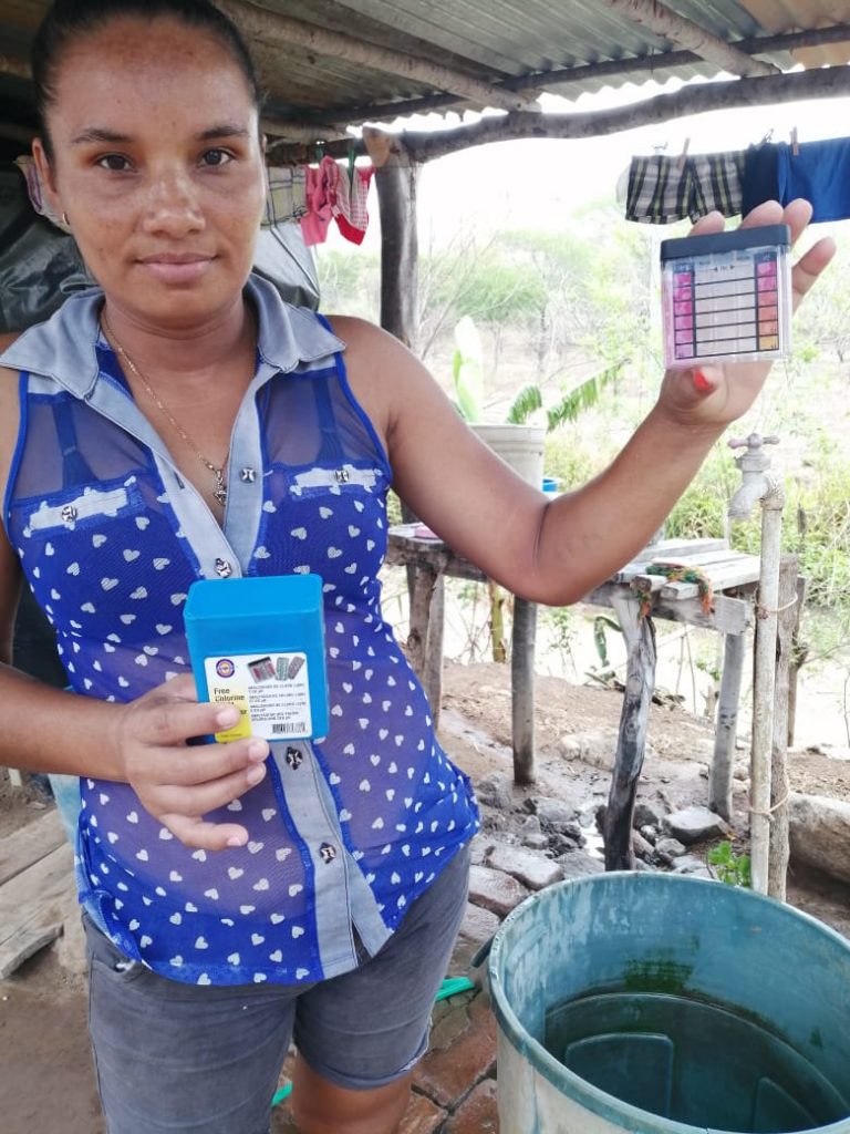 Chlorine sample