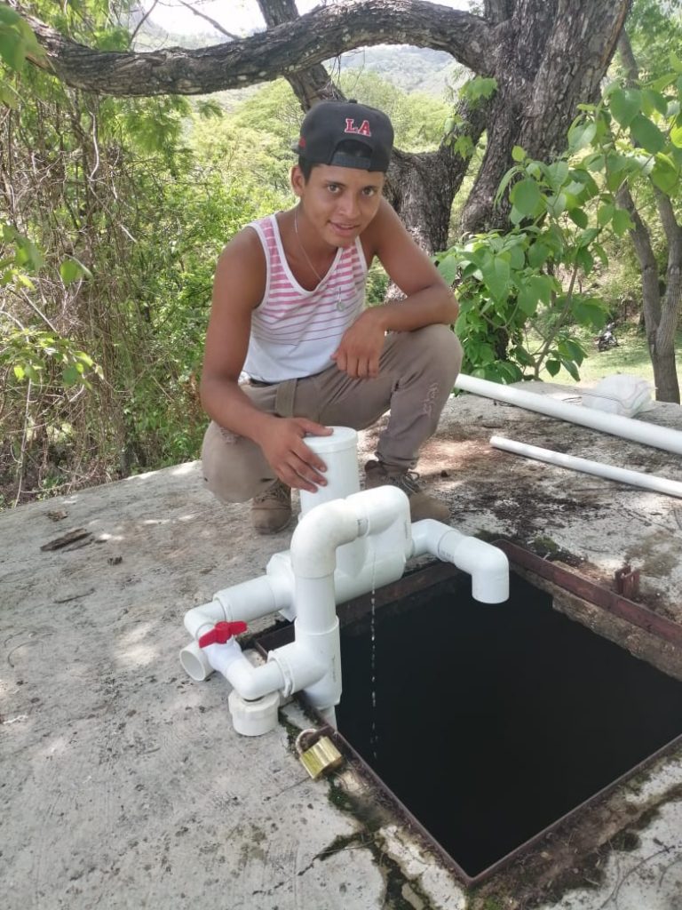 Water chlorinator in El Sauce Nicaragua